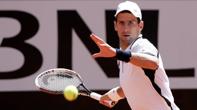 Novak Djokovic can't seem to find any consistency on clay courts.